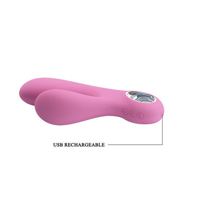 G-taško vibratorius su ergonomišku dizainu