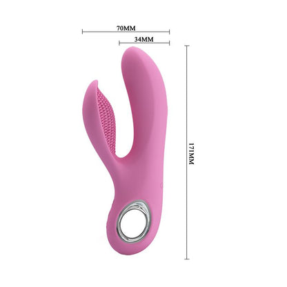 G-taško vibratorius su ergonomišku dizainu