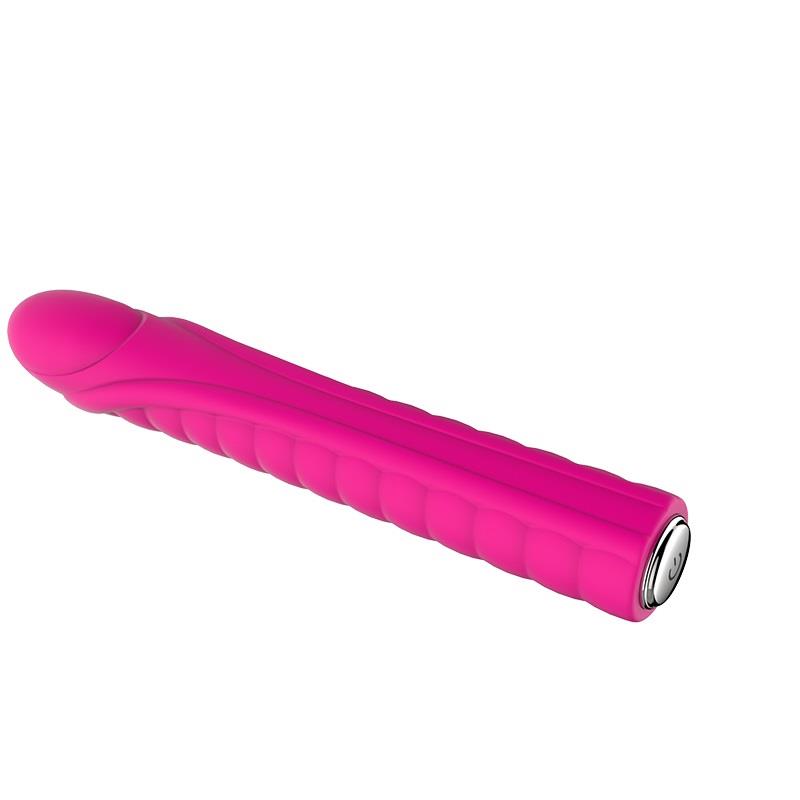 Masažuoklis su galinga vibracija ir tekstūruotu korpusu