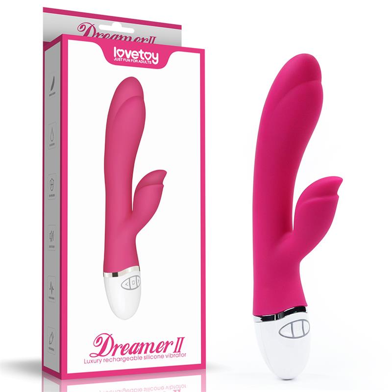 Įkraunamas porų vibratorius su dviem varikliais