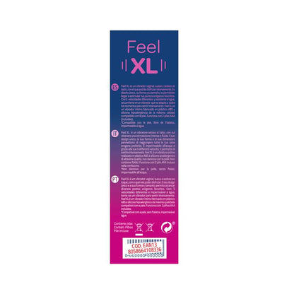 Makšties vibratorius XL su galinga vibracija