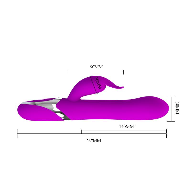 G-taško vibratorius su 12 vibracijos funkcijų