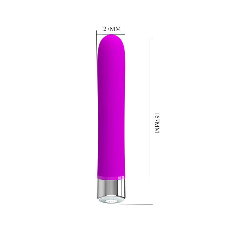 Kompaktiškas vibratorius su 12 vibracijos režimų