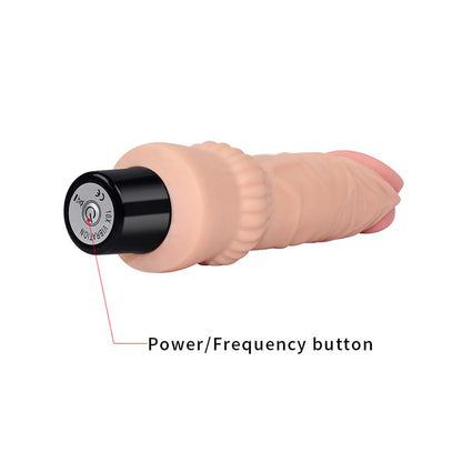 Realistinis vibratorius su 10 vibracijos režimų