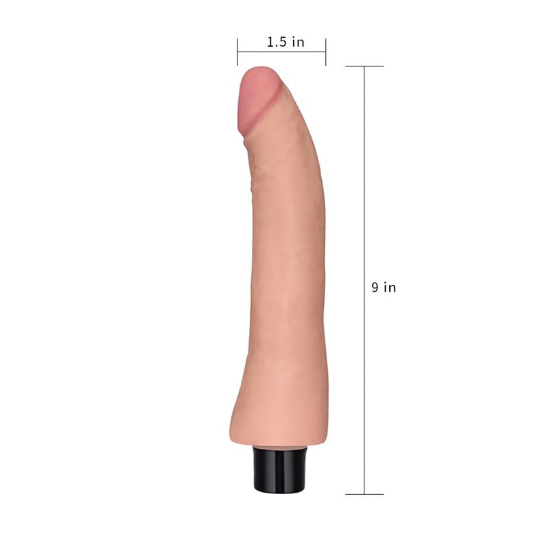 Realistinio pojūčio vibratorius su 10 režimų