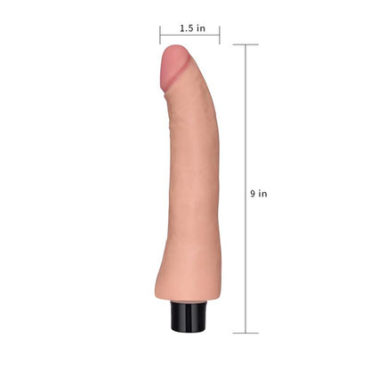 Realistinio pojūčio vibratorius su 10 režimų