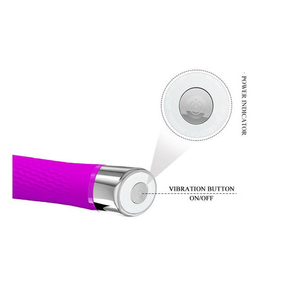 Vibratorius su 12 vibracijos režimų ir ergonomiška forma