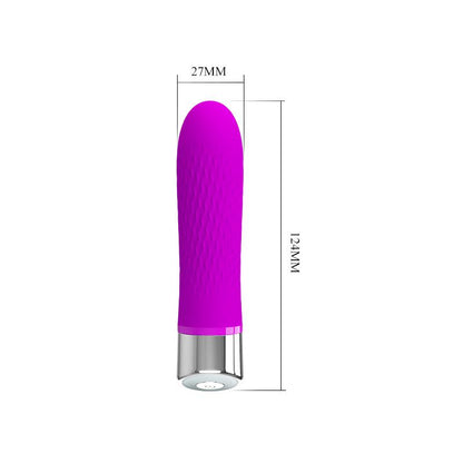 Vibratorius su 12 vibracijos režimų ir ergonomiška forma