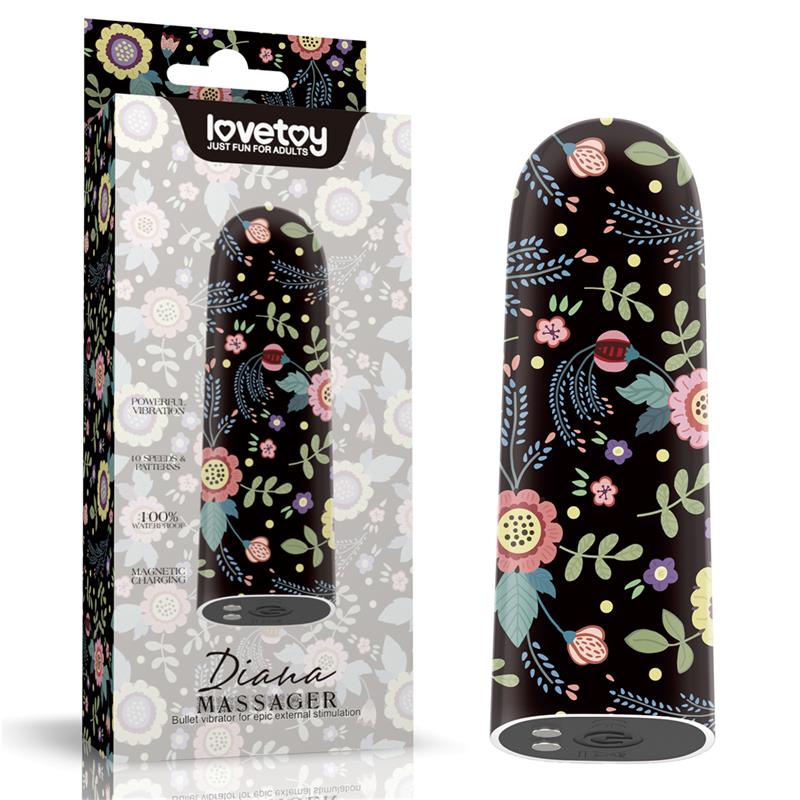 Kulka vibratorius su 10 vibracijos režimų