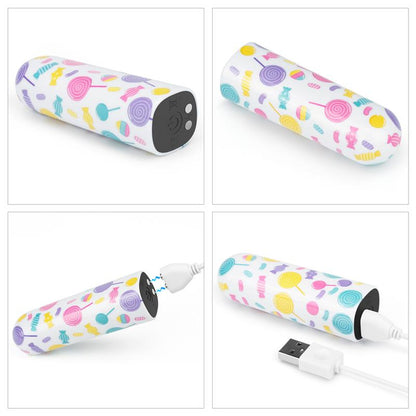 Mini kulka su 10 vibracijos funkcijų