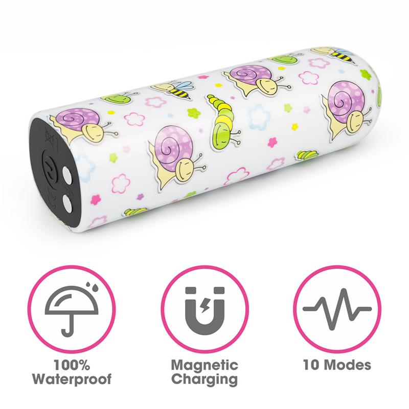 Sraigės kulka su 10 vibracijos funkcijų