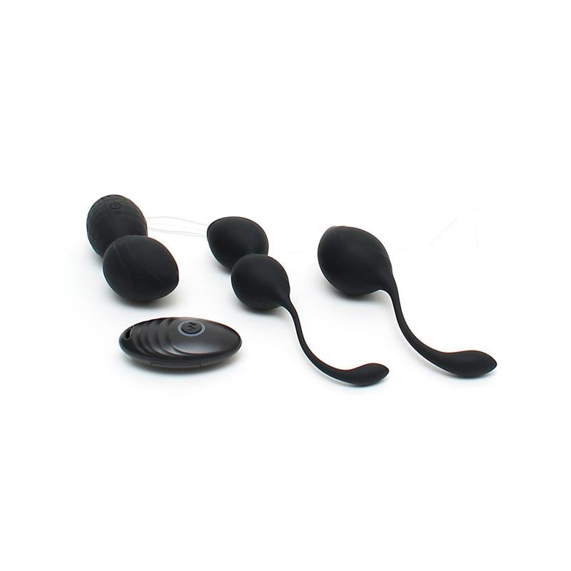 Kegelio kamuoliukų rinkinys su vibracija ir nuotoliniu valdymu