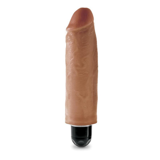 Vibruojantis dildo su kelių greičių vibracija