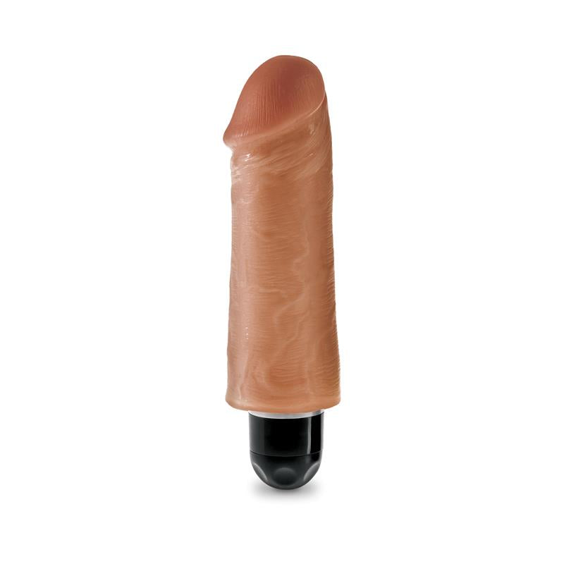 Vibruojantis dildo su galinga vibracija