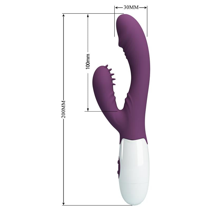Lenktas vibratorius su 7 vibravimo režimais