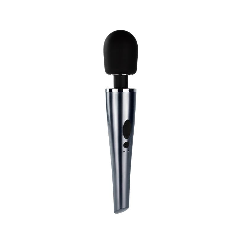 Wand Massager Relyme USB silikoninis juodas