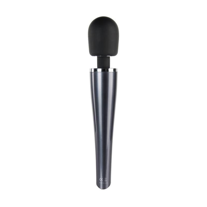 Wand Massager Relyme USB silikoninis juodas