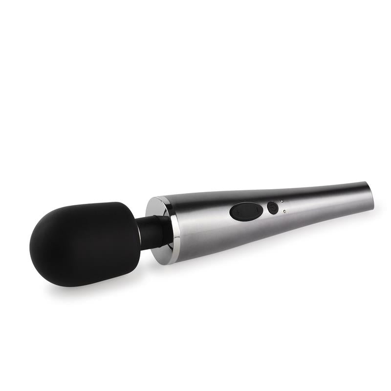 Wand Massager Relyme USB silikoninis juodas