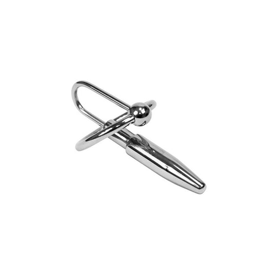 Uretralinis kištukas su fiksuojamu žiedu